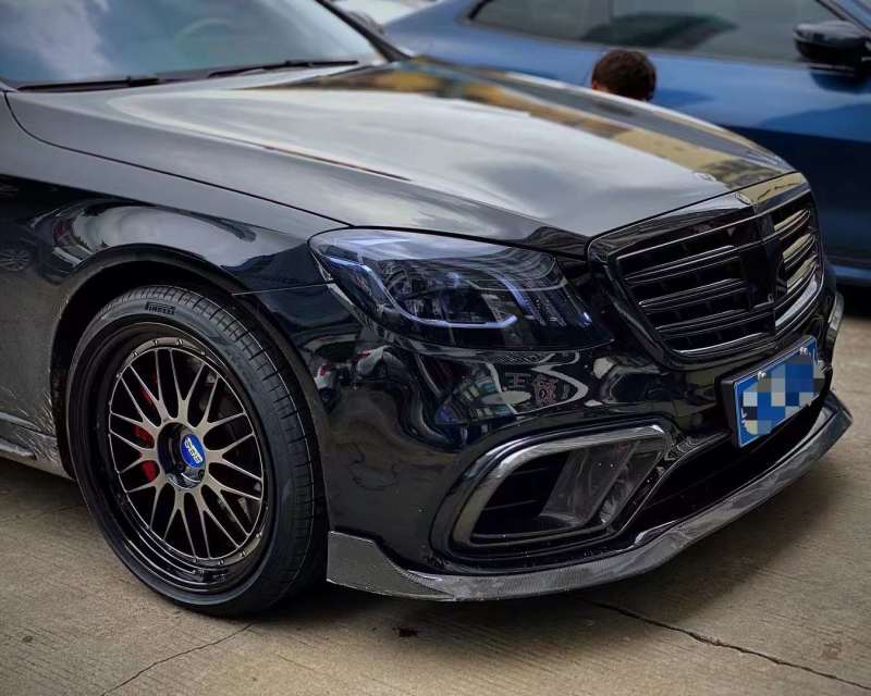 奔馳S， 換 日本 BBS LM 21寸 效果完美