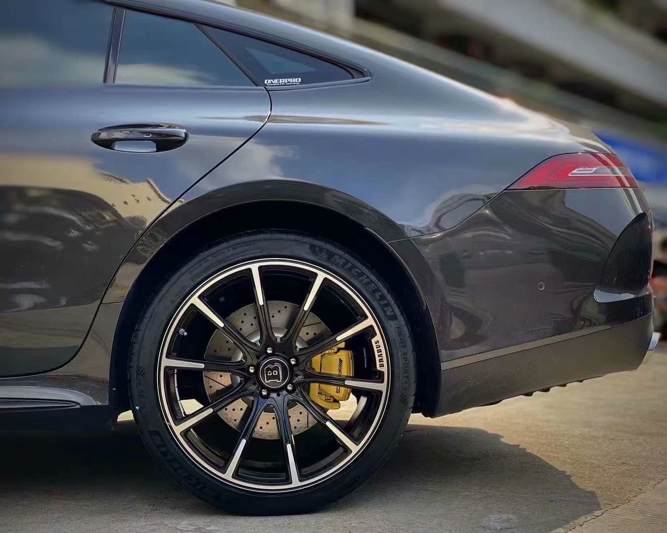 奔馳 AMG GT50 換定制鍛造21寸
