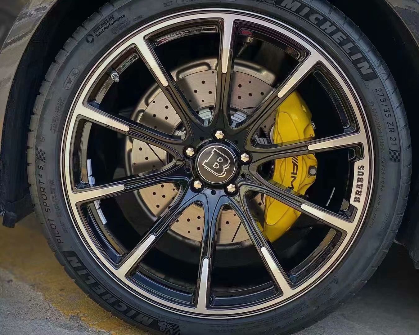 奔馳 AMG GT50 換定制鍛造21寸