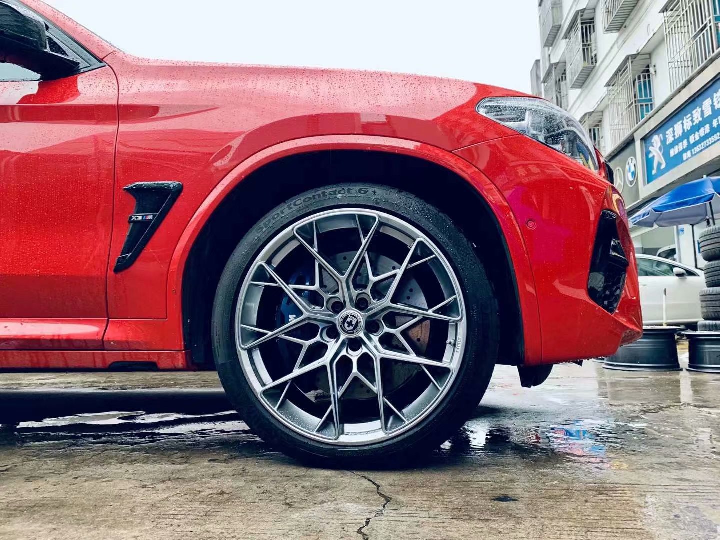 寶馬 X3M  for  HRE FF10 21寸帥氣