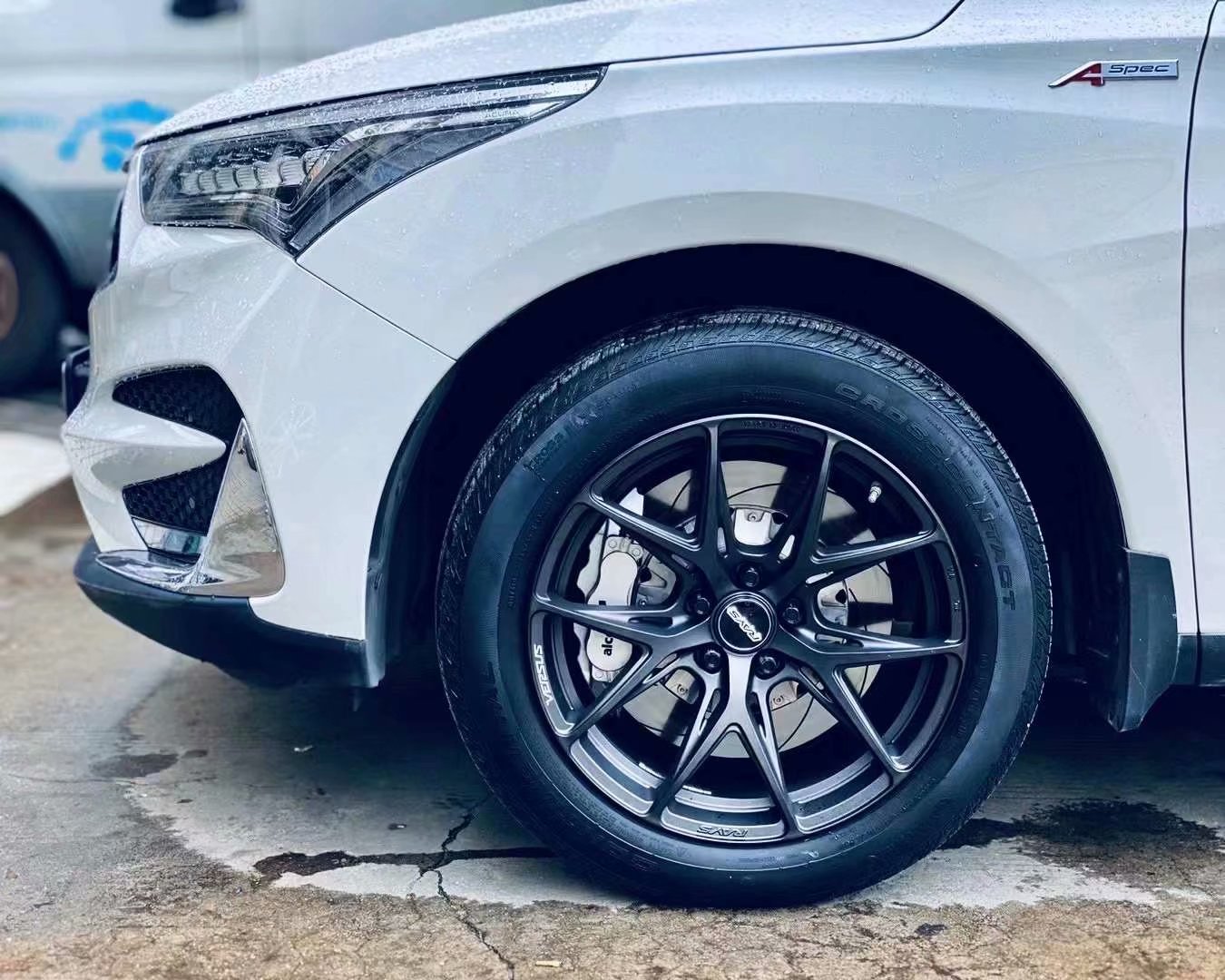 欧歌RDX 换全新RAYS VV21S 19寸完工