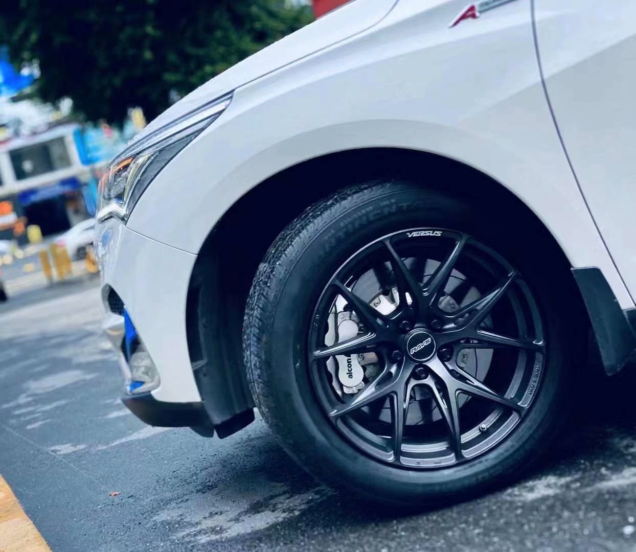 欧歌RDX 换全新RAYS VV21S 19寸完工