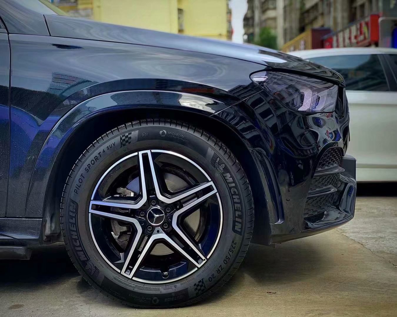 奔馳 GLE 升級 原廠AMG 20寸 完工