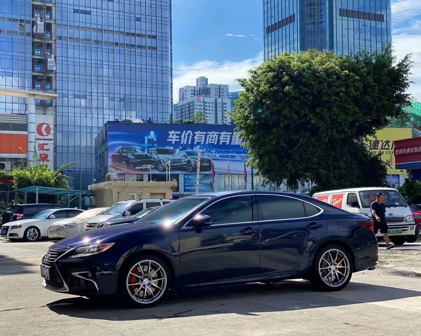 凌志ES，換全新RAYS G25 19寸完工