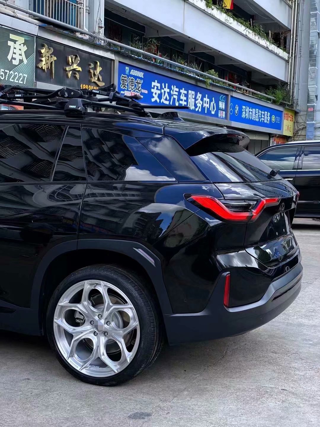 蔚來ES6換TLFW鍛造定制22寸