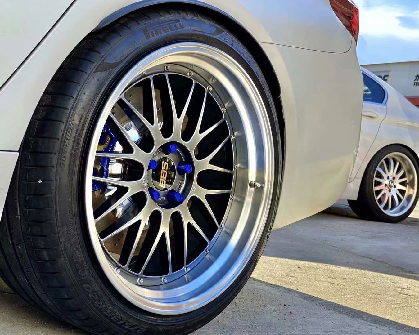 新款寶馬5系換日本 BBS LM 20寸 完工