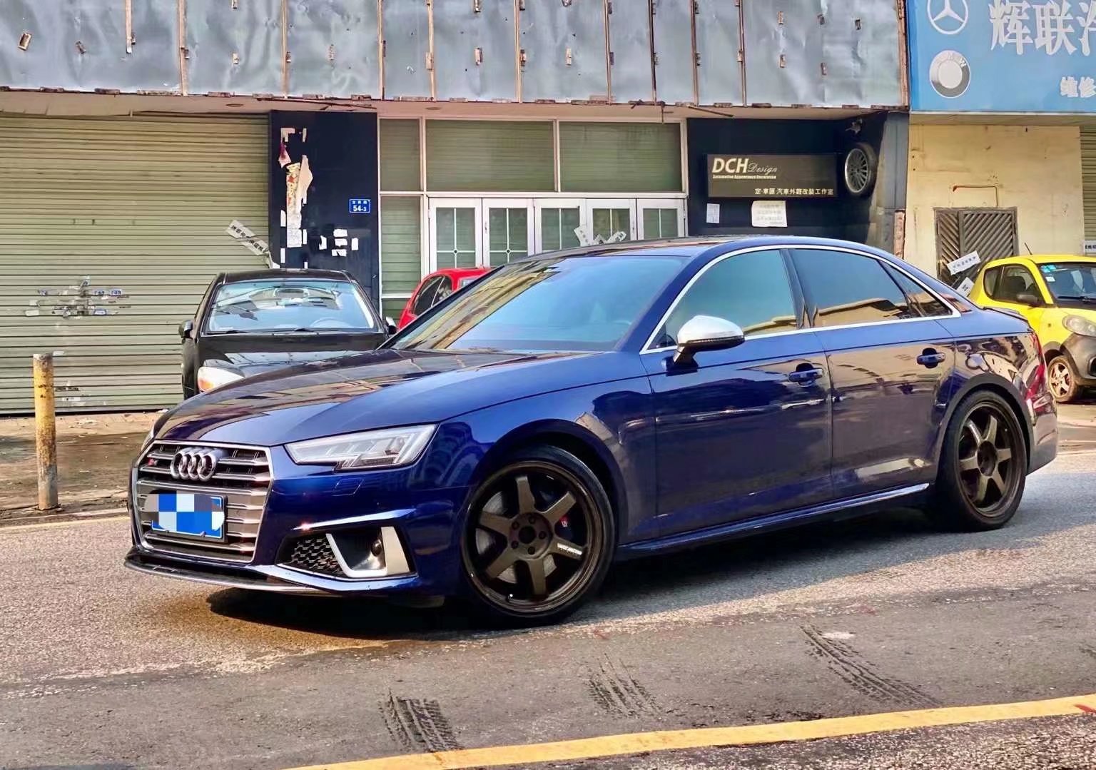 奧迪S4換 RAYS TE37 ultra  M-spec 新款古銅19寸完工