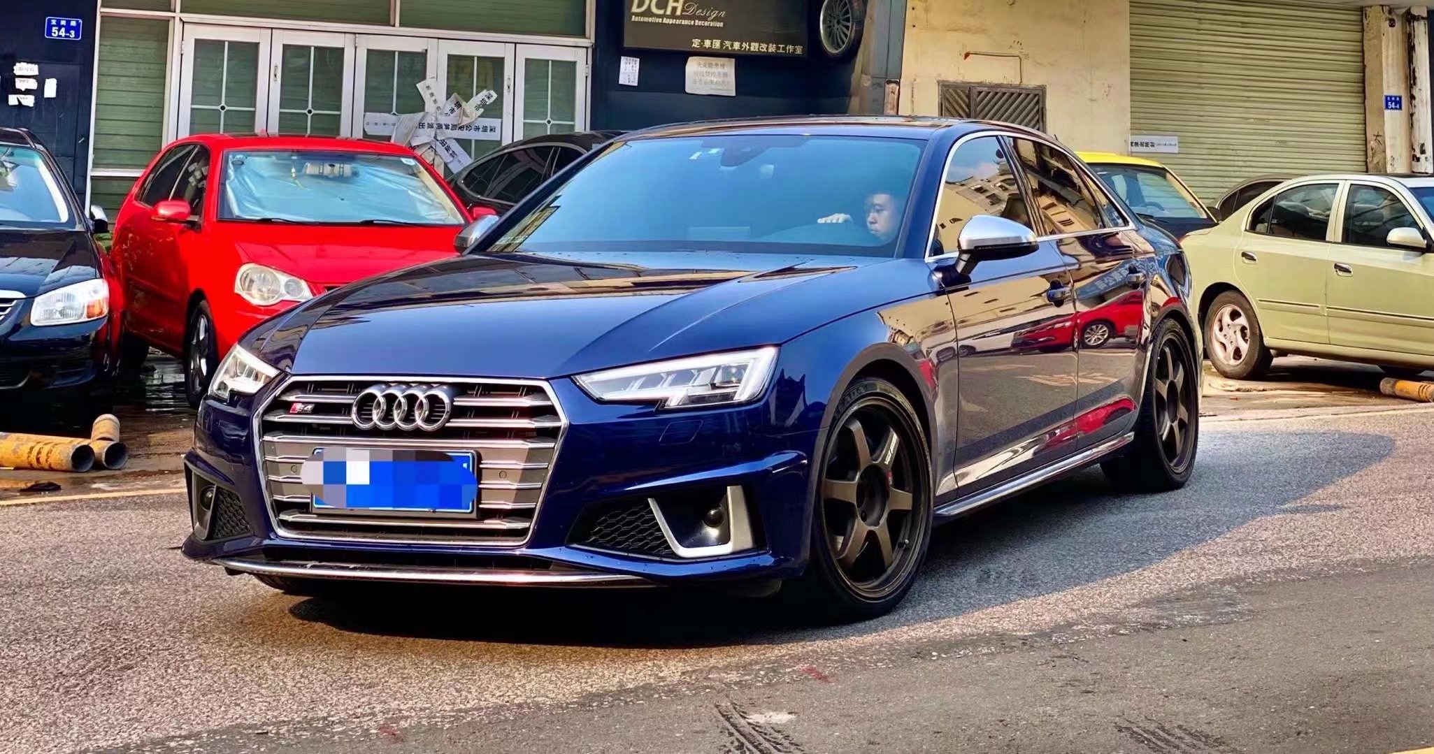 奧迪S4換 RAYS TE37 ultra  M-spec 新款古銅19寸完工