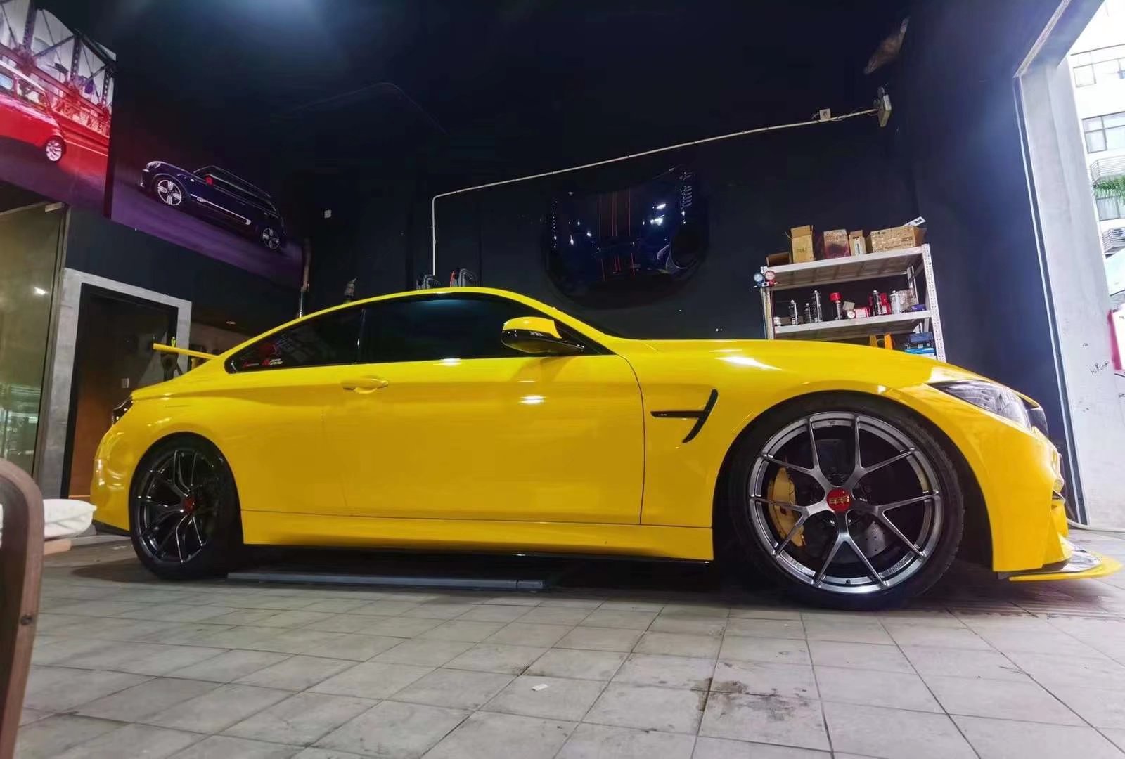 感謝老板回圖 寶馬M4 GTS BBS FIR 20寸 尊貴BBS玩家 達(dá) 成！