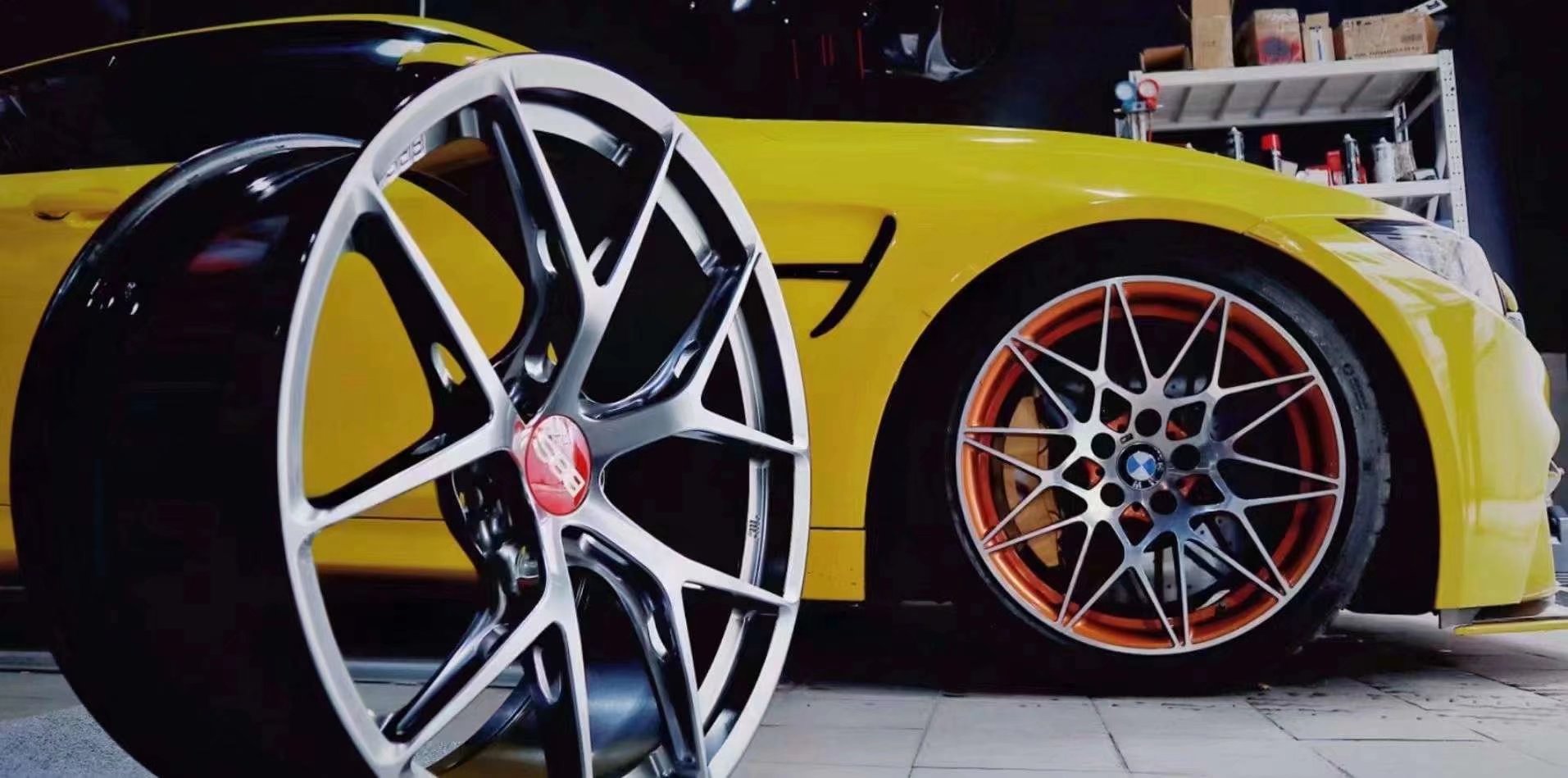 感謝老板回圖 寶馬M4 GTS BBS FIR 20寸 尊貴BBS玩家 達(dá) 成！