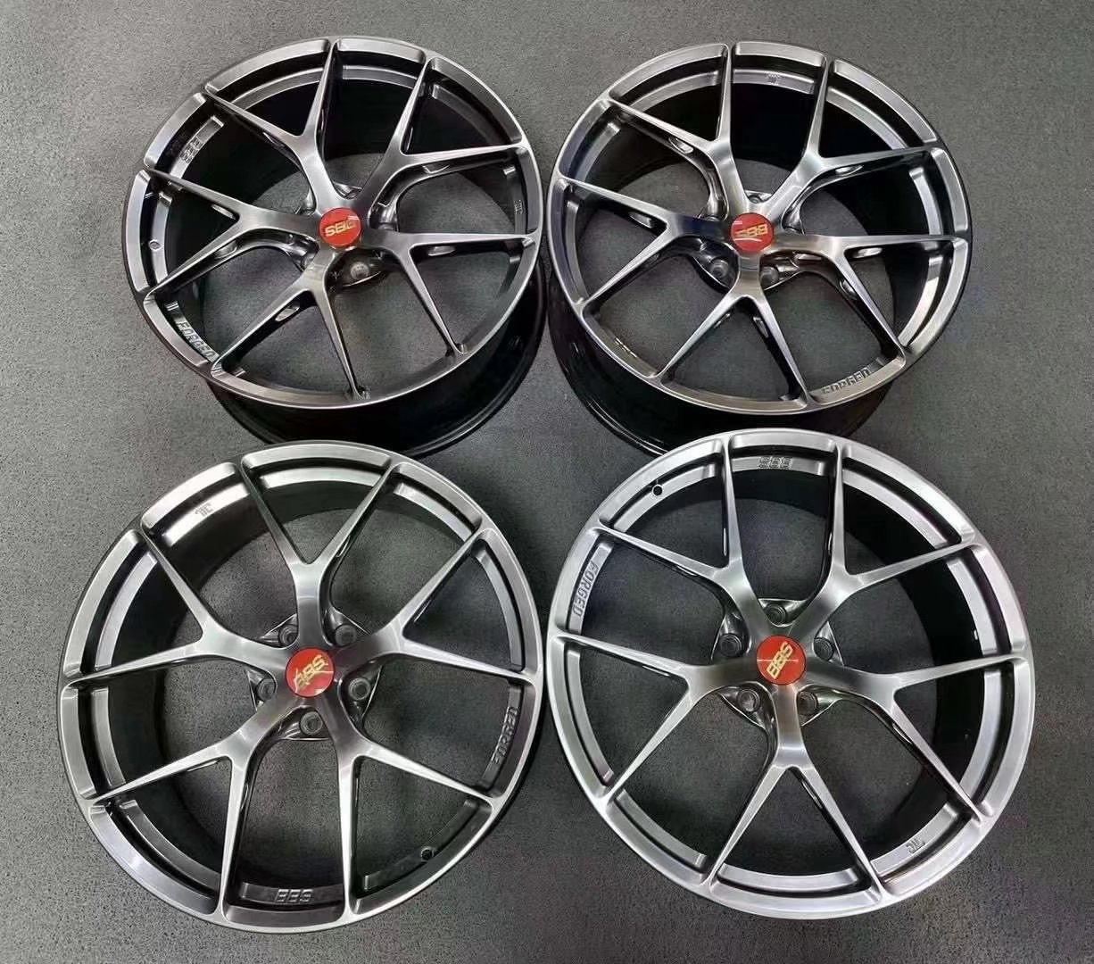 奧迪S4換BBS FIR鏤空20寸帥氣