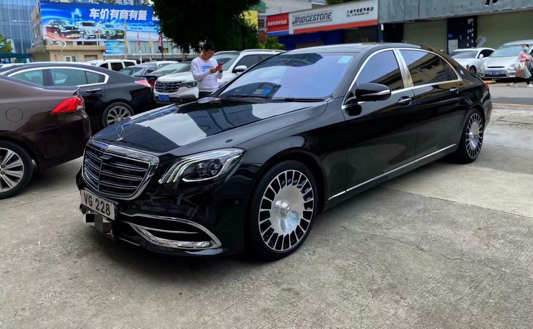 邁巴赫S450升級(jí)S560全新原廠20寸 大燒餅