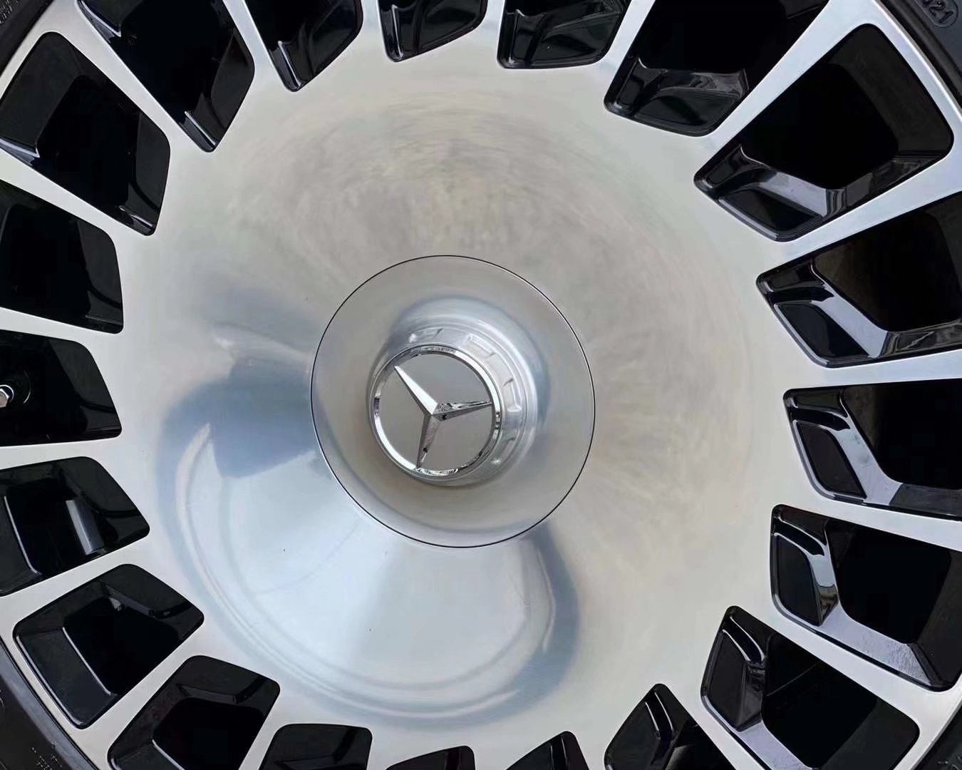 邁巴赫S450升級(jí)S560全新原廠20寸 大燒餅