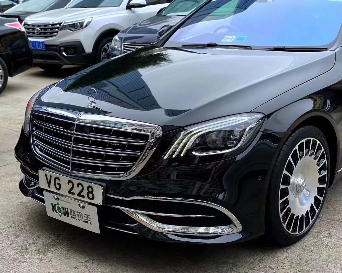 邁巴赫S450升級(jí)S560全新原廠20寸 大燒餅