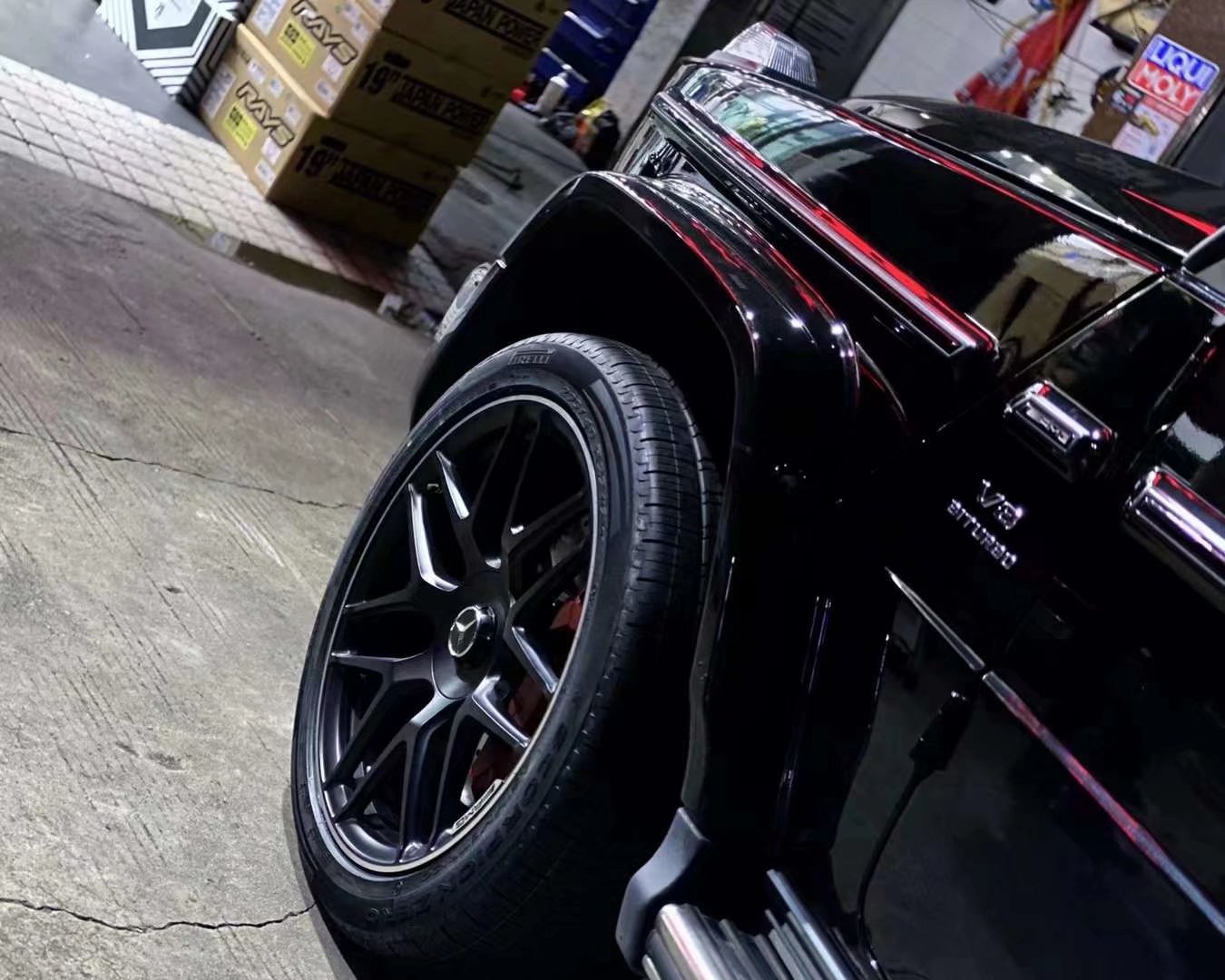 提新車，換新鞋  奔馳G63升級 原廠正品 AMG 22寸