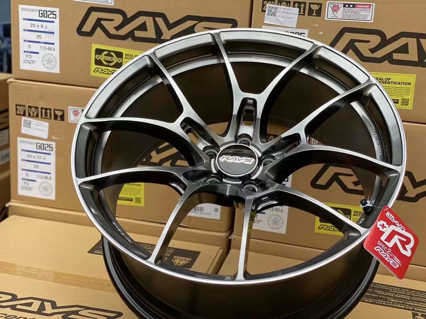 新款寶馬5系， 換全新日本 RAYS G025 19寸