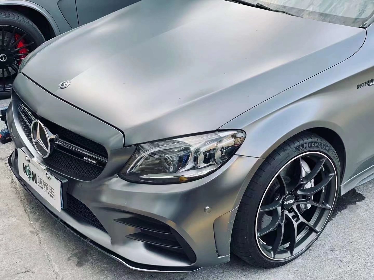 感謝佛山老友來店支持 奔馳 C43 AMG 搭配 全新RAYS G025 19寸
