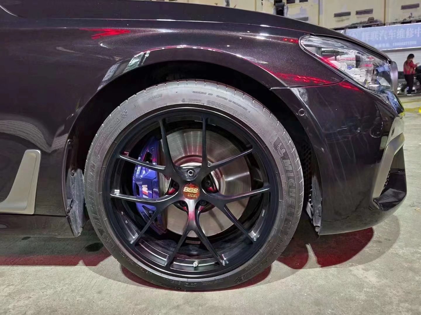 寶馬760換鈴王 日本 BBS RID 20寸完工 ????
