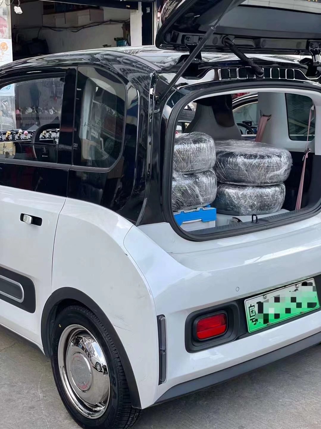 寶駿E300換日本W(wǎng)ork 14寸完工