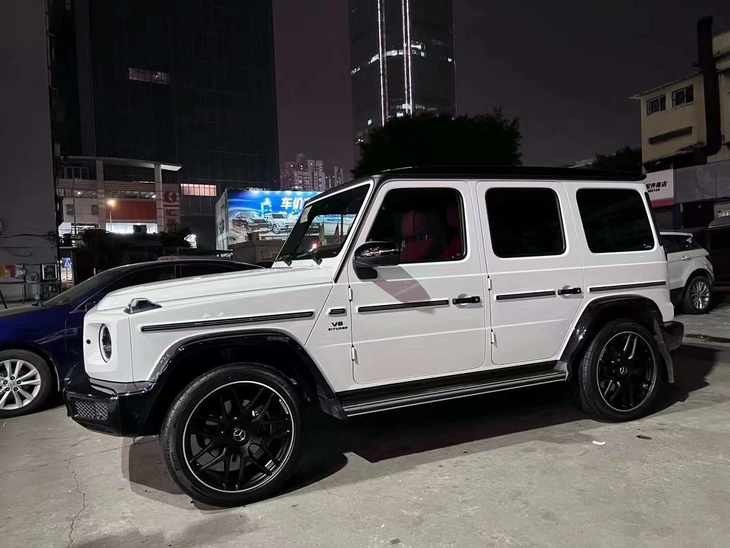 奔馳大G升級(jí)原廠全新G63原廠AMG鍛造22寸完工