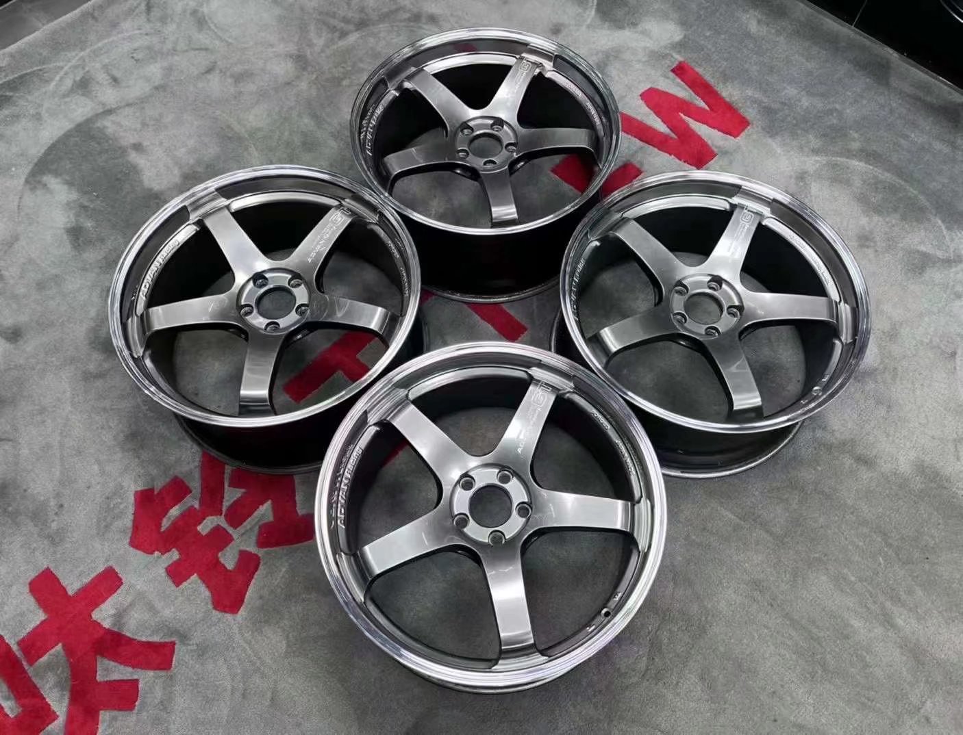 拆車 日本ADVAN GT 刻字版# 21寸
