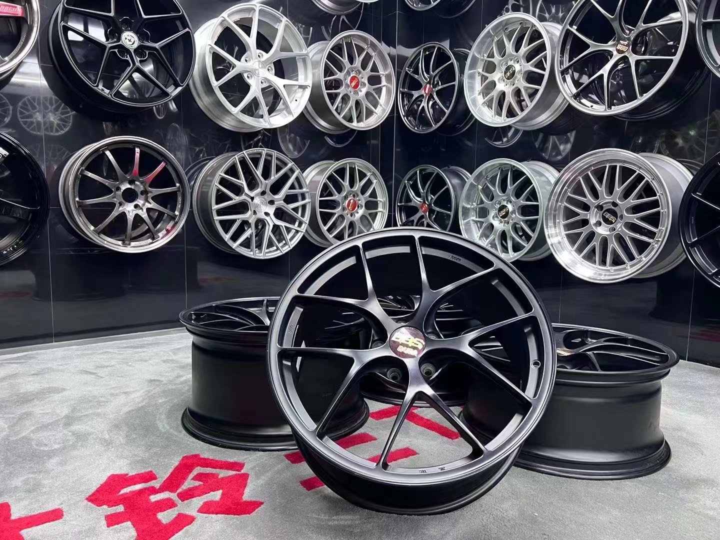 拆車 鈴王日本BBS RID單片鍛造# 20寸
