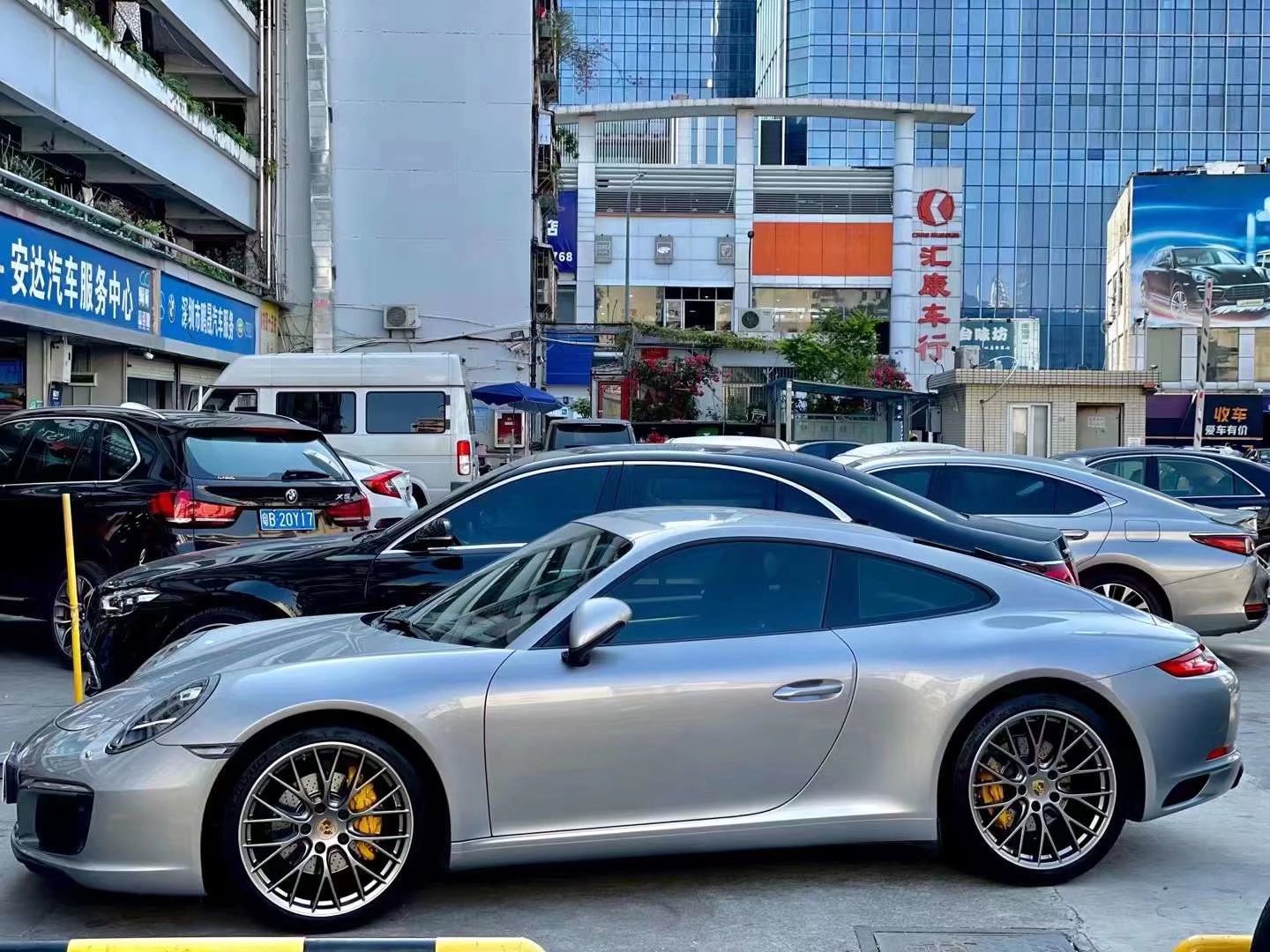 保時捷911升級原廠鳥巢20寸完工