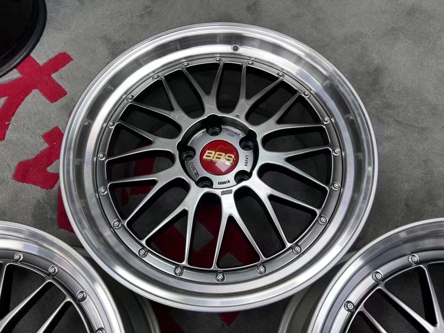 拆車 日本BBS LM原漆成色好 19寸9J ET27 10J ET37 5×120