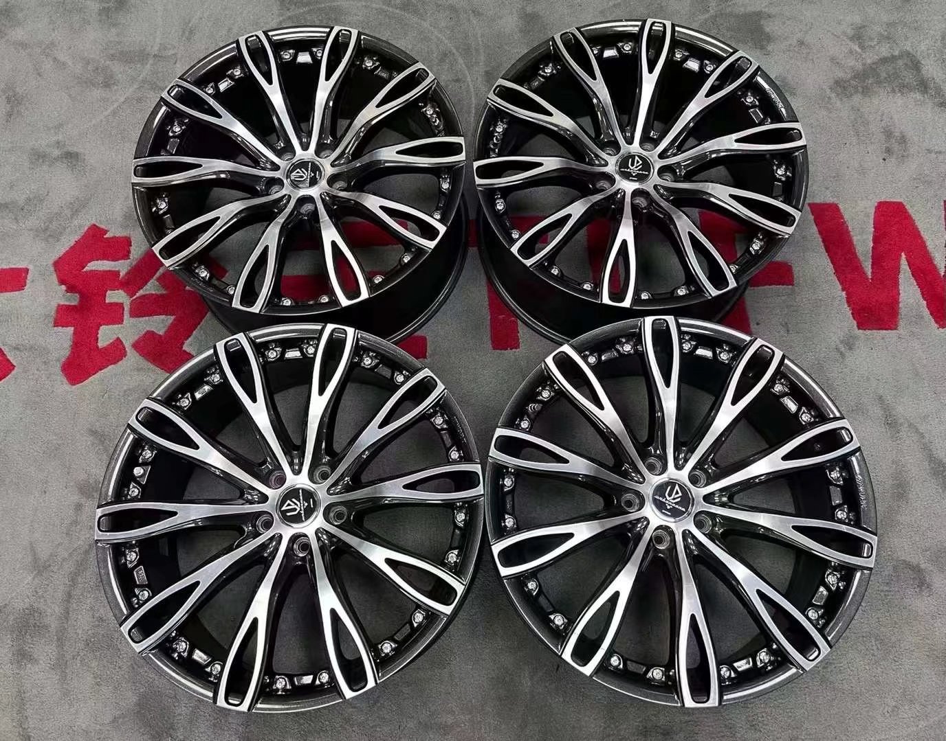 拆車日本 WORK UZFI #20寸8.5J ET38 5×114.3