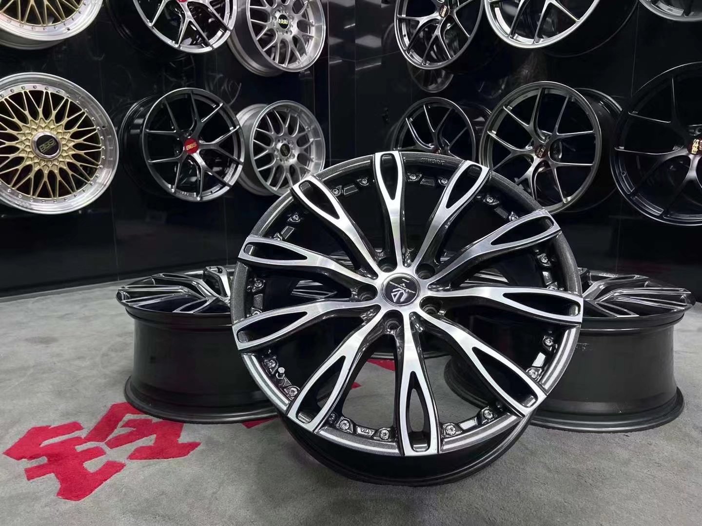 拆車日本 WORK UZFI #20寸8.5J ET38 5×114.3