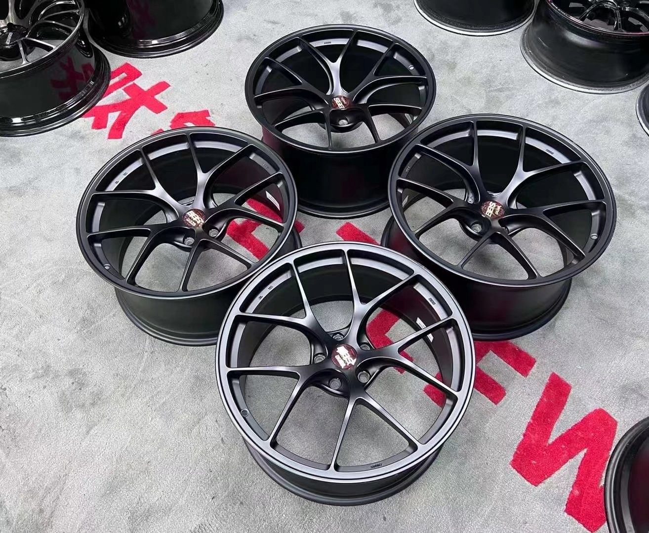 拆車 日本 鈴?fù)魾BS RID MB色鍛造 20寸 9.5J ET23 10.5J ET23 5×112