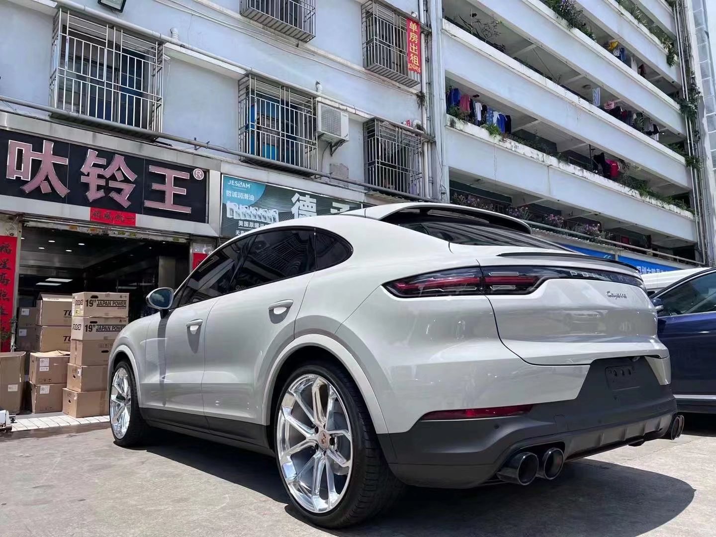 提新車 保時(shí)捷卡宴coupe完工
