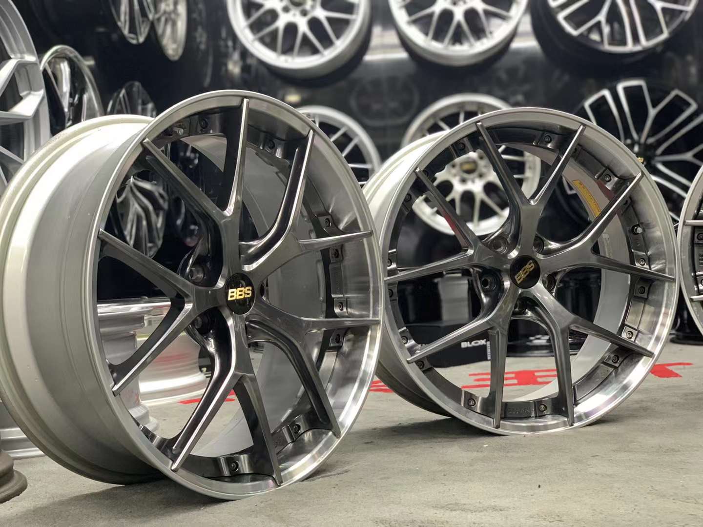 日本BBS RIS 鍛造 DB原漆20寸8.5J ET38 5×114.3