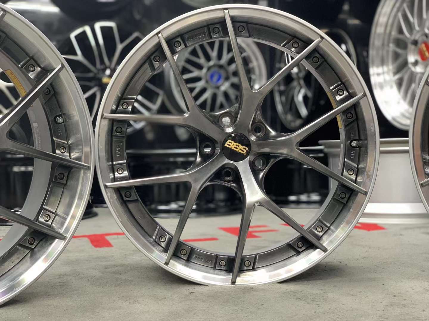 日本BBS RIS 鍛造 DB原漆20寸8.5J ET38 5×114.3