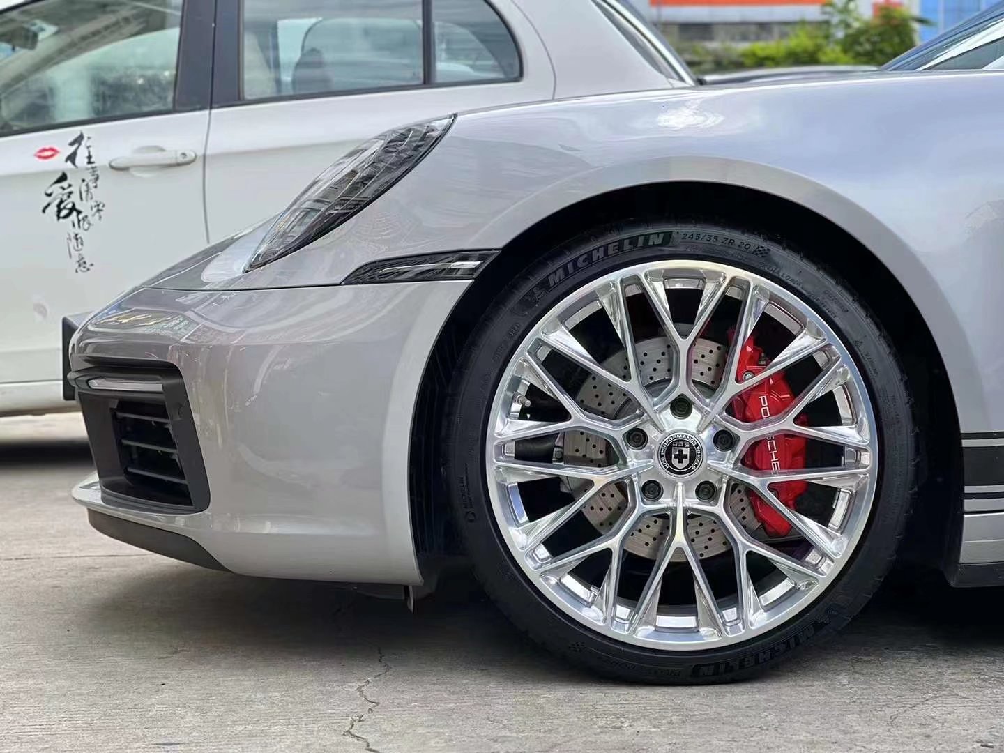 保時捷911 Targa完工TLFW鍛造定制前20后21
