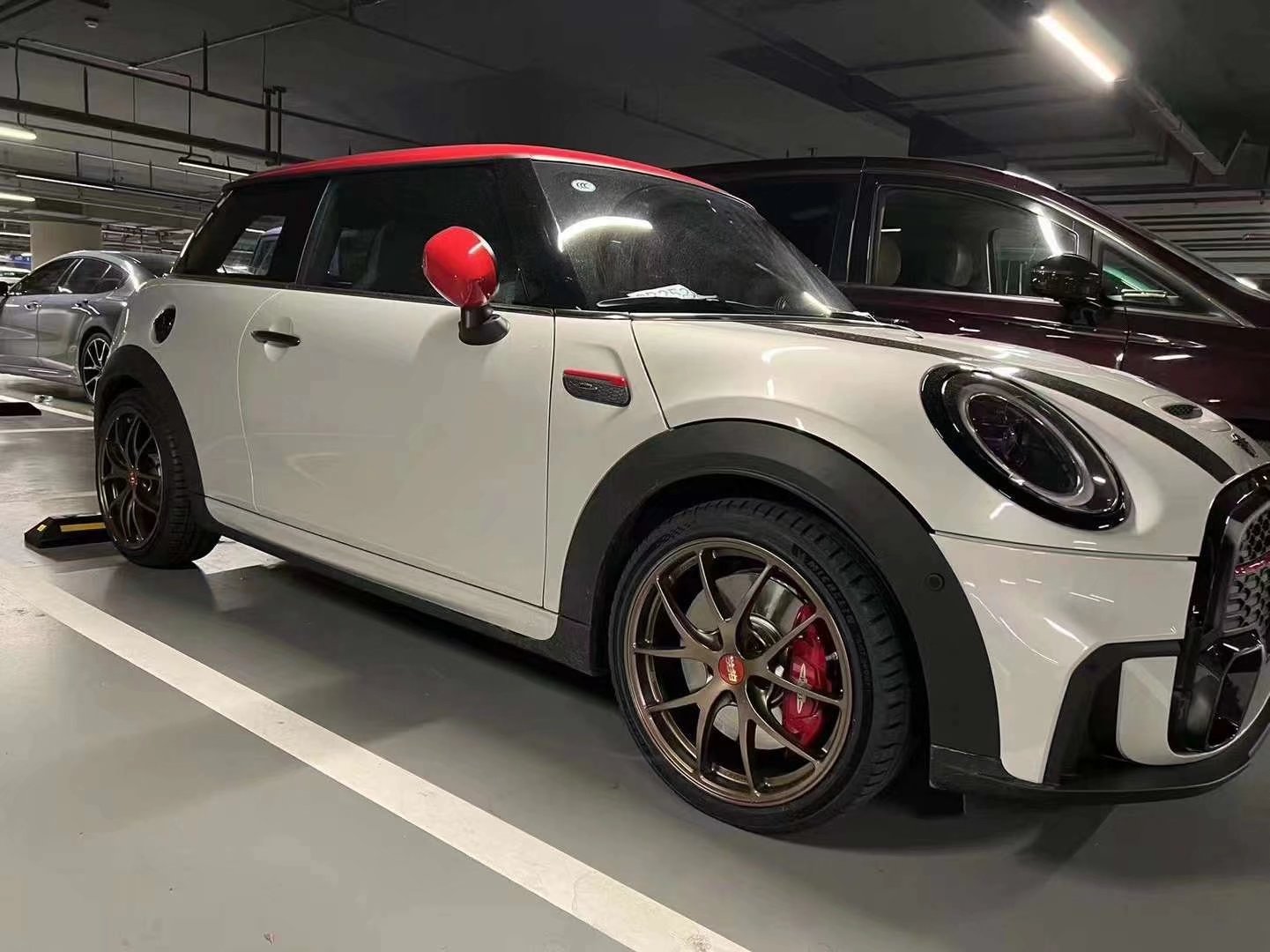 Mini JCWBBS RIA 18寸古銅 上車！漂亮