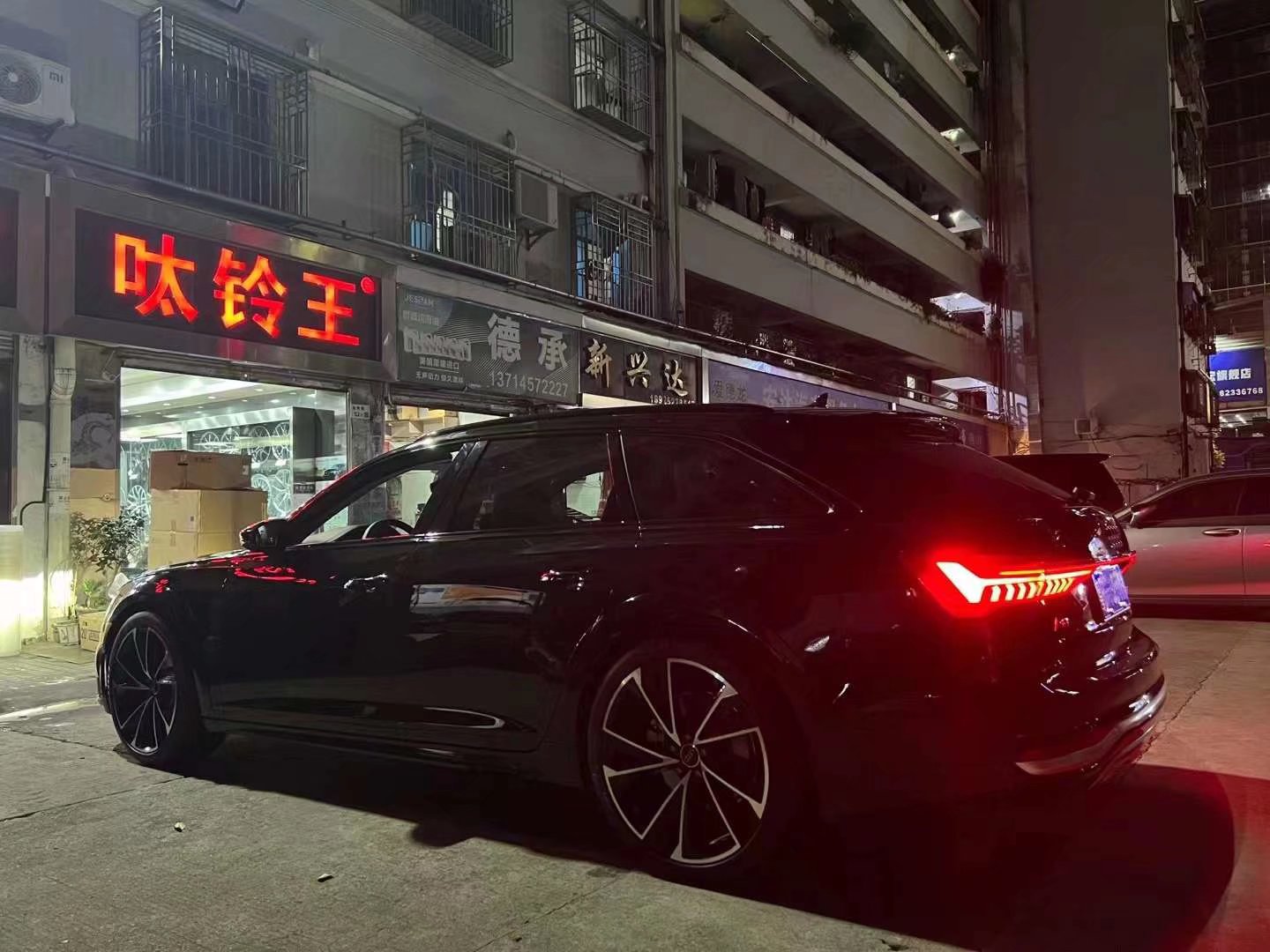 奧迪A6 allroad 換TLFW 鍛造定制21寸米其林輪胎完工