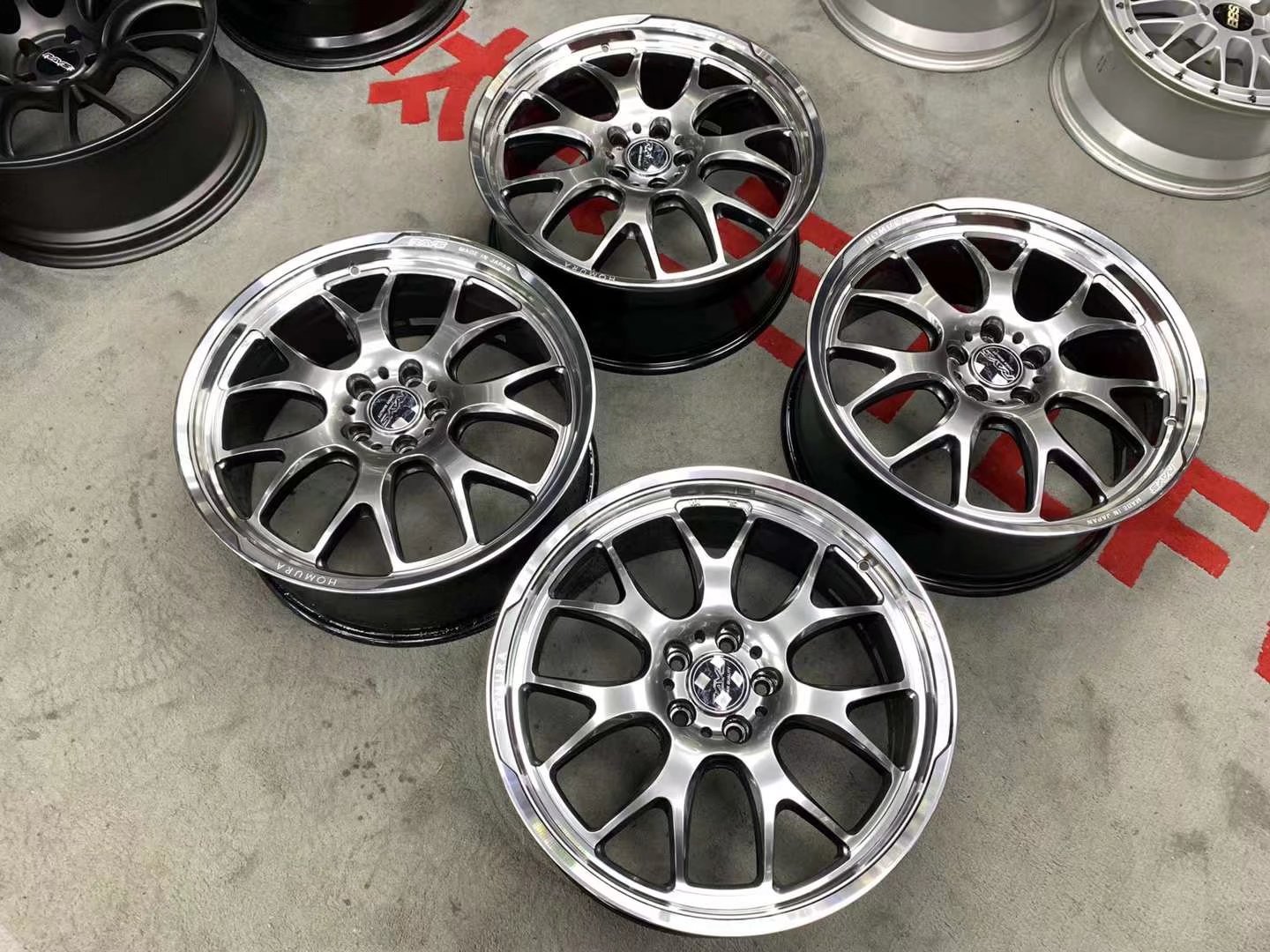 9.9新 日本 RAYS 2x7RA 20寸8.5J ET38 5×114.3