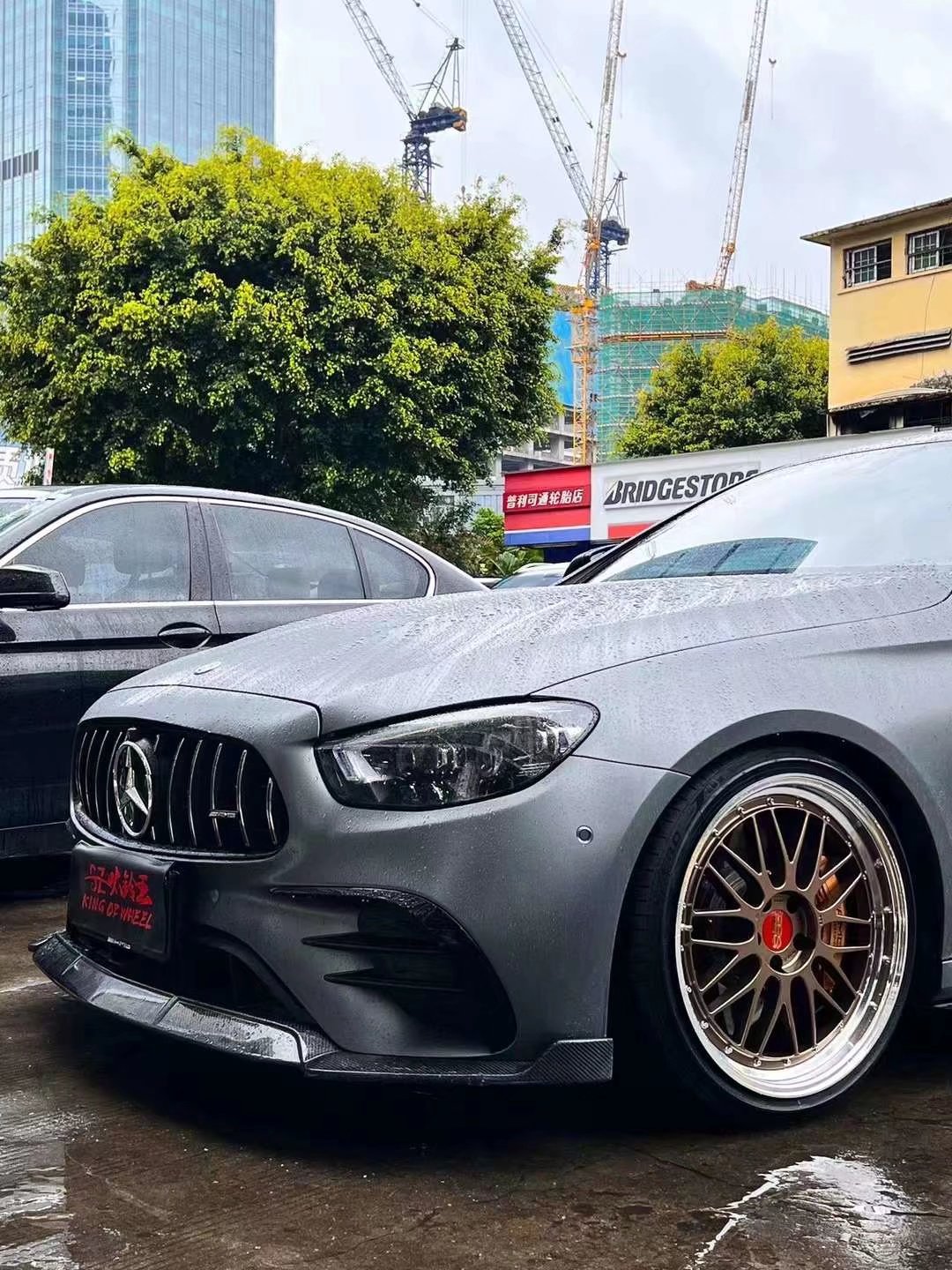 奔馳E53換BBS LM 20寸MBZ 古銅完工