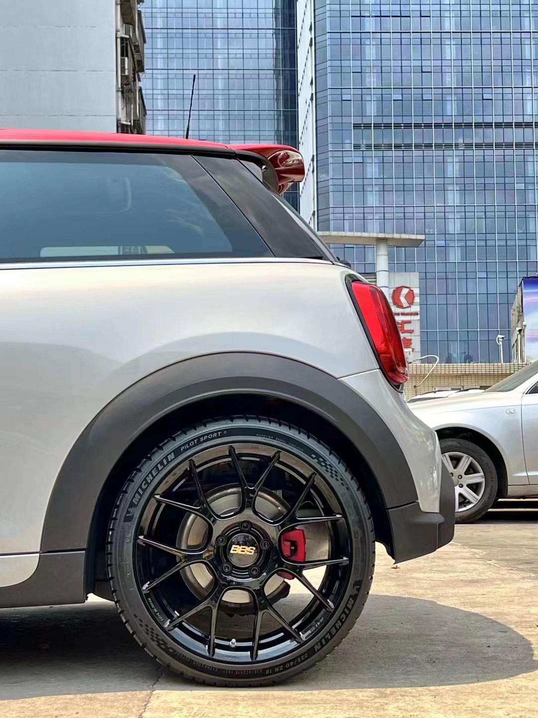 迷你換日本BBS REV7 18寸米其林PS5輪胎