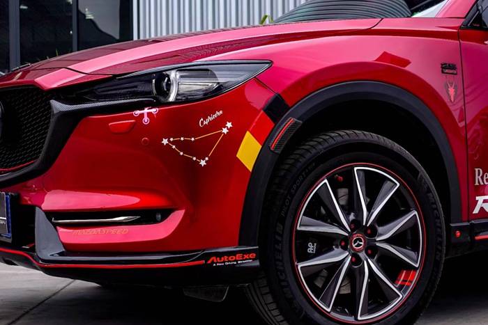 馬自達(dá)CX5剎車(chē)改裝AP8530四活塞剎車(chē)套件