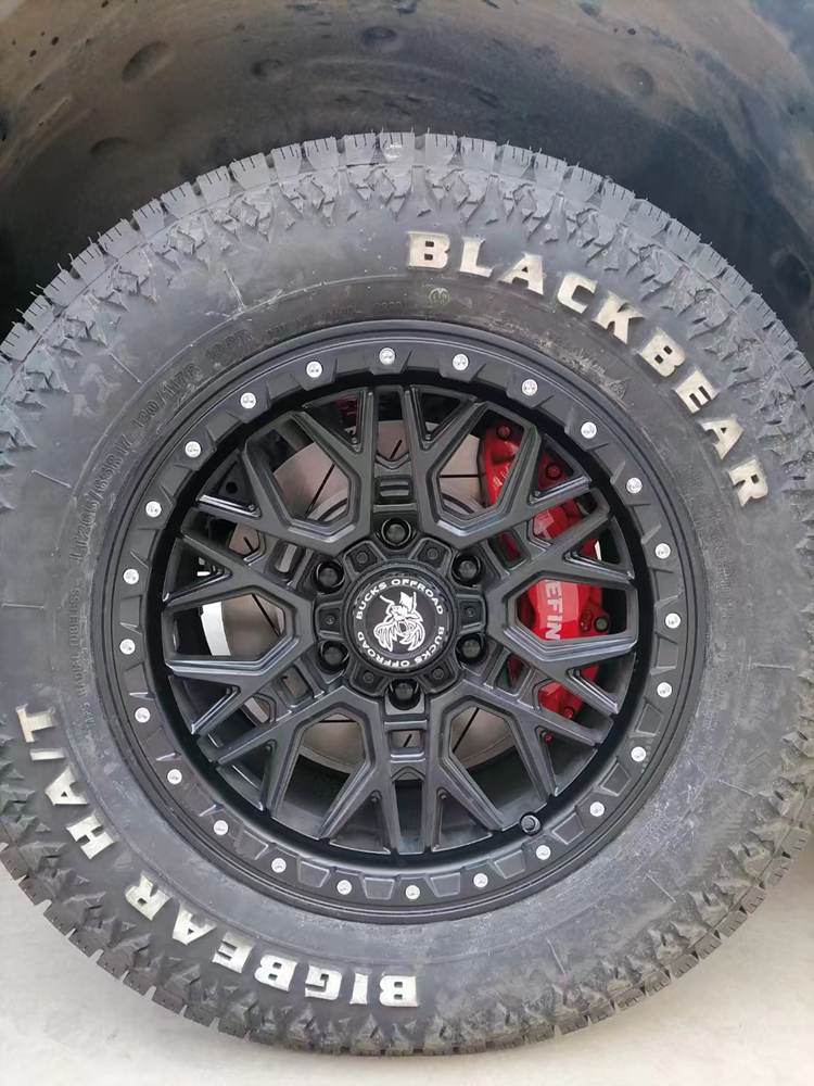 新款哈弗H5剎車(chē)改裝銳迪凡六活塞剎車(chē)套件